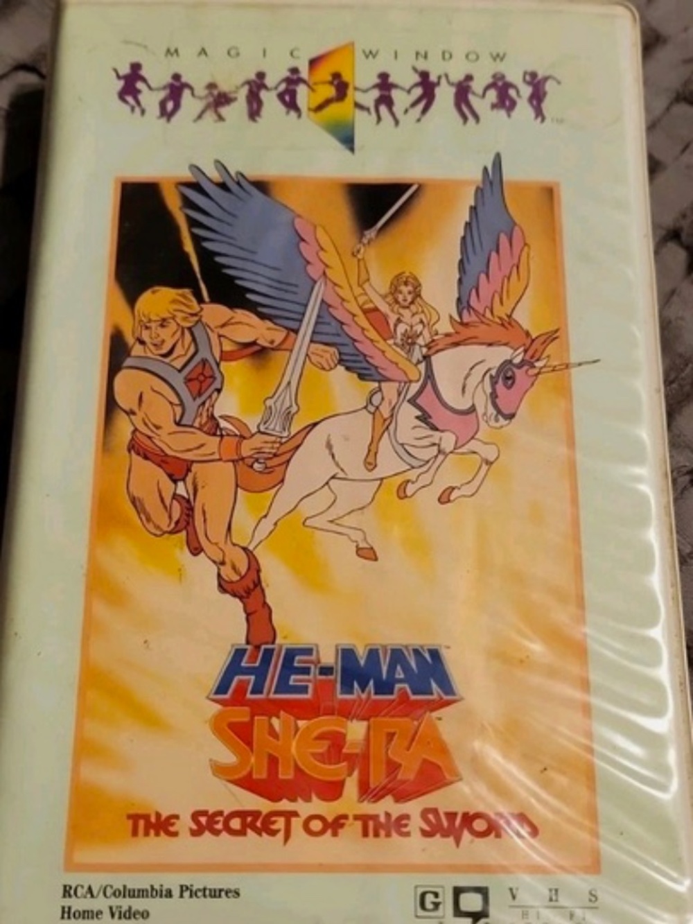 He-Man and She-Ra: The Secret of the Sword (VHS, 1985) Columbia Pictures, RARE!